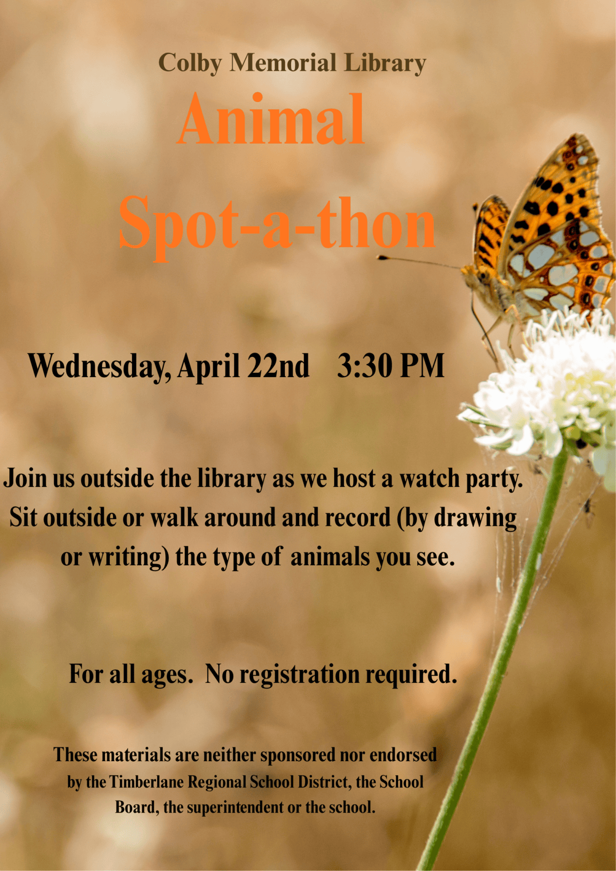 animal spot a thon